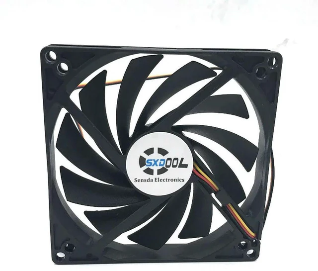 Alt view image 3 of 3 - AJMRTC 100mm 10cm Ultra Slim PC Case Cooling Fan, Super Mute Washable Thin Computer Cooler Fan for Desktop Chassis and Power Supply Heat Dissipation