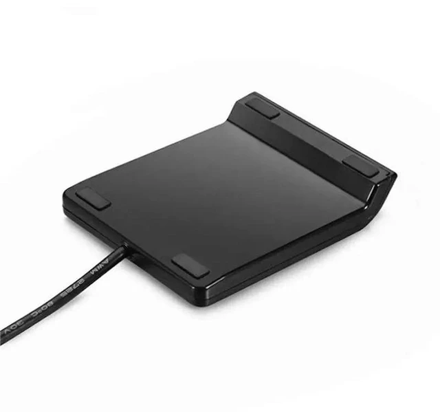 Alt view image 3 of 3 - AJMRTC 2 Pack USB Smart Card Reader, EMV IC ID Bank Chip Card Reader, USB-CCID ISO 7816 Compliant, Support 7 8 10 Pin Cards, Plug & Play for Linux OS, Windows, Mac, E-Banking ID Authentication