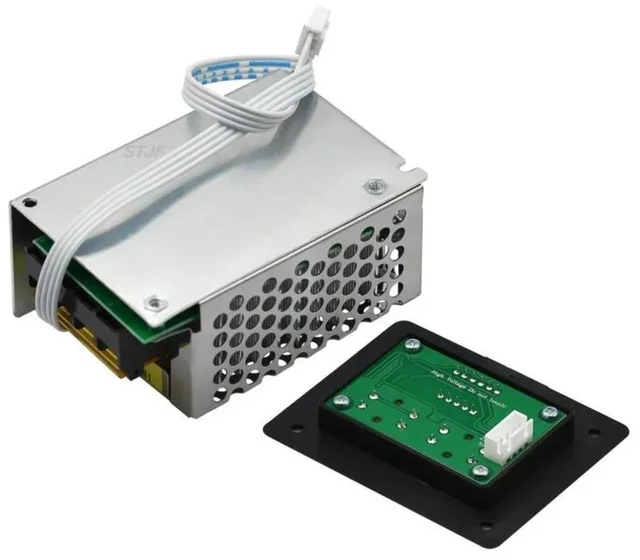 Alt view image 2 of 3 - AJMRTC 4000W Thyristor SCR High Power Digital Electronic Regulator Module, AC 220V CNC Voltage Controller for Dimming, Motor Speed Regulation & Temperature Thermostat Control, Resistive Load Power