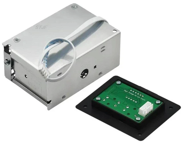 Alt view image 3 of 3 - AJMRTC 4000W Thyristor SCR High Power Digital Electronic Regulator Module, AC 220V CNC Voltage Controller for Dimming, Motor Speed Regulation & Temperature Thermostat Control, Resistive Load Power