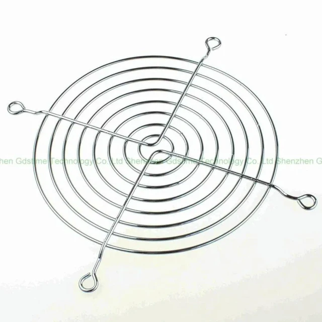 Alt view image 2 of 2 - AJMRTC 2Pcs 140mm 14cm Fan Grill Protector, 14025 14038 Cooling Fan Guard, Metal Fan Protection Cover for PC Computer Case Fan, Prevent Finger Injury & Cable Entanglement