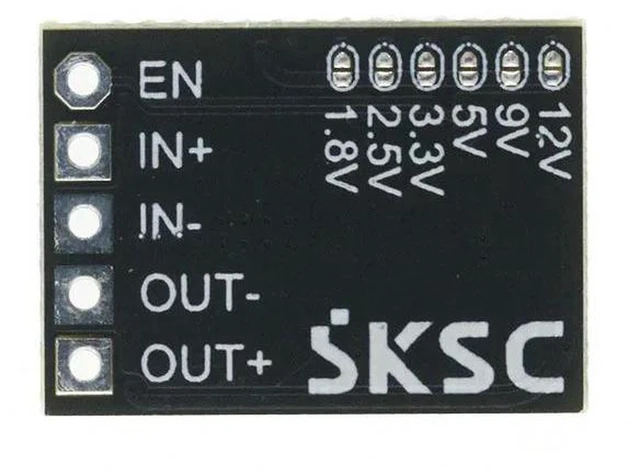 Alt view image 2 of 3 - AJMRTC Mini DC-DC Step Down Power Supply Module with Enable Pin, 10W 4.5V-20V Input to 1V-16V Adjustable Output, Max 2A Buck Converter, Supports 12V 9V 5V 3.3V Voltage Regulation Board