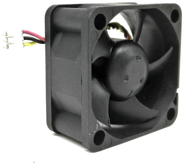 Alt view image 3 of 3 - AJMRTC 40mm 40x40x20mm DC12V Cooling Fan, Replacement for Delta AUB0412HD, 4cm 4020 Quiet Mute Fan 0.16A 3-Pin for Computer Chassis, Power Supply Small Equipment Heat Dissipation