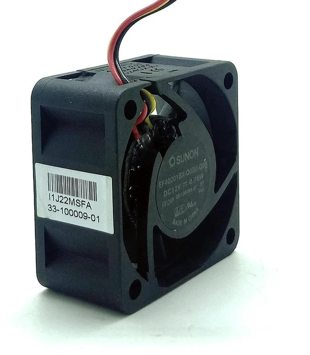 Alt view image 3 of 3 - AJMRTC EF40201BX-Q02U-G99 40mm 40X40X20mm DC 12V Cooling Fan, 4020 0.78W Maglev Bearing Silent Low Noise Axial Fan, Replacement Fan for Power Supply, Small Electronic Equipment Heat Dissipation