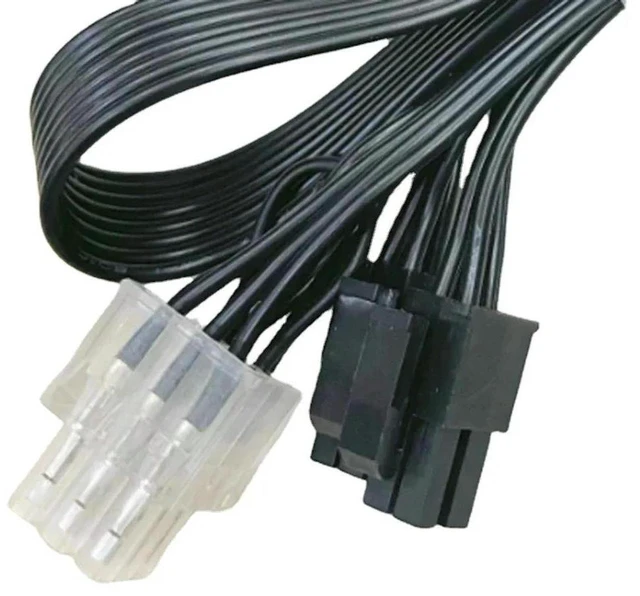 Main image of AJMRTC 9Pin to CPU 8Pin (4+4 Pin) Power Adapter Cable, PCIe 9 Pin to CPU 4+4Pin Power Cord for Super Flower LEADEX SF-400P14XP (RD), G550 G650 G750 G1000 G1300 GX450 Modular Power Supply