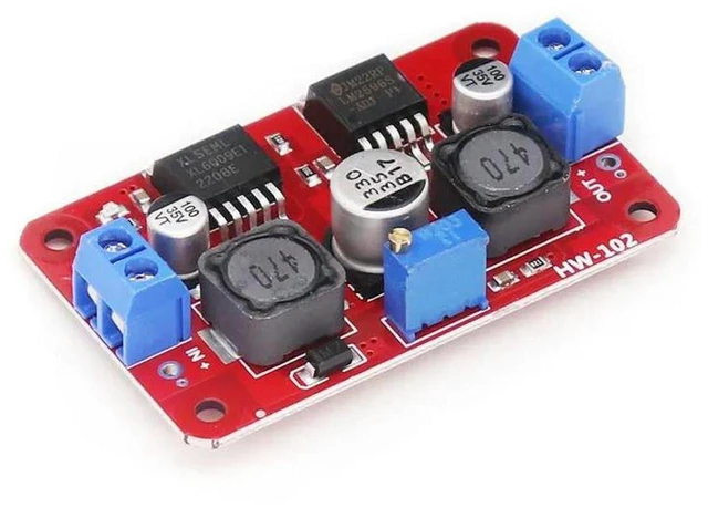 Main image of AJMRTC XL6009 & LM2596S DC-DC Boost Buck Voltage Converter Module, Adjustable Step Up Step Down Power Supply Board, 1.25V-26V Input to 3.5V-28V Output 3A for Electronic DIY, Battery Power Conversion