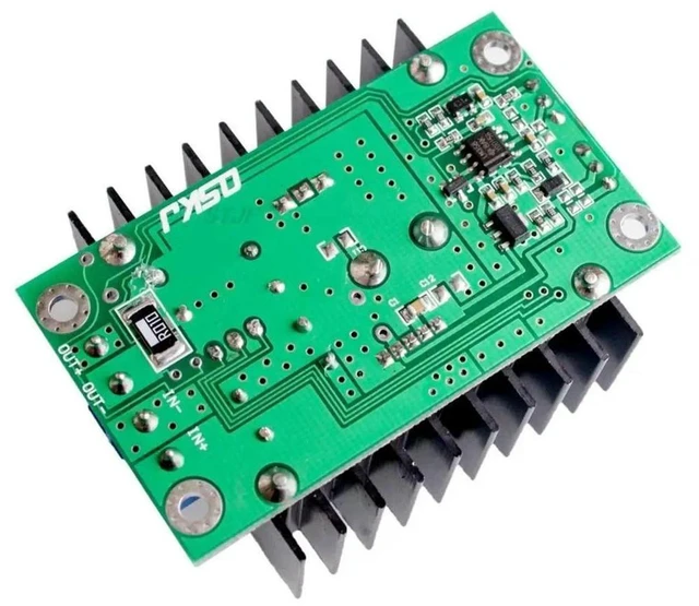 Alt view image 2 of 3 - AJMRTC DC CC 9A 300W Step Down Buck Converter Power Module, 5-40V Input to 1.2-35V Adjustable Output, Constant Current Voltage Regulator for Battery Charging Electronic DIY Projects