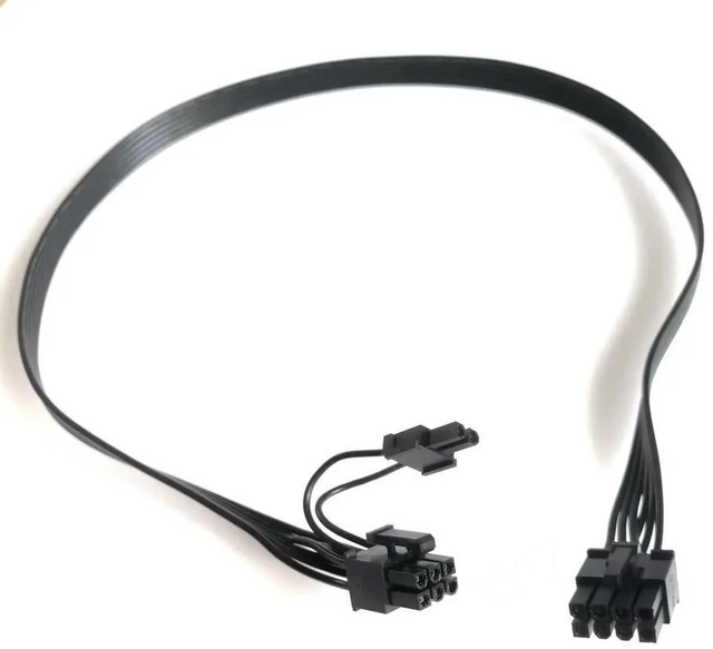 Main image of AJMRTC ATX 8Pin to PCIe 6+2Pin GPU Power Cable Adapter, Modular PSU Cable for Corsair RM1000X RM750X RM850X RMX Series, 8P to 6+2P Graphics Video Card PCI-E 8Pin Power Supply Extension Wire