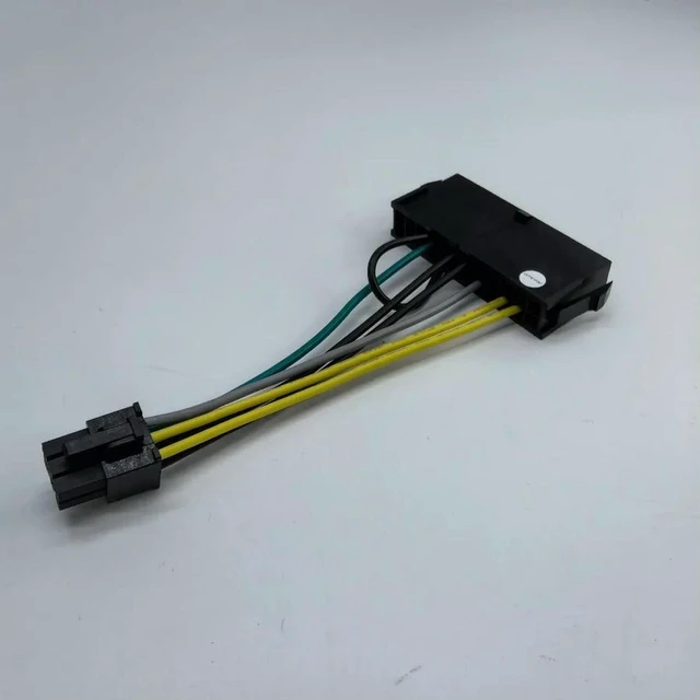 Alt view image 3 of 3 - AJMRTC 24Pin to 6Pin ATX PSU Power Supply Cable, Convert Standard ATX Power Supply for Dell OptiPlex 7050 3669 3050 5050 3668 Motherboard, 24P to 6P Mainboard Power Adapter Wire
