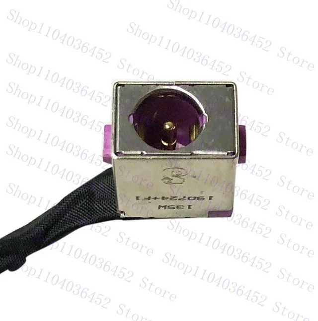 Alt view image 2 of 3 - AJMRTC DC Jack Cable Harness, Part Number 50.Q5EN2.003 DC301010J00, Replacement DC-IN Charging Port Cable for Acer Nitro 5 AN517-51 AN517-51-56YW-US Laptop Power Socket Repair