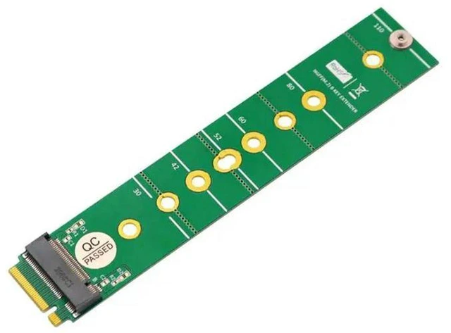Main image of AJMRTC M.2 NGFF B-Key SSD Extended Protection Adapter Card, M2 B Key SATA SSD Converter, M.2 NGFF B-Key SSD Expansion Card for M.2 B-Key Interface SSD Installation and Protection