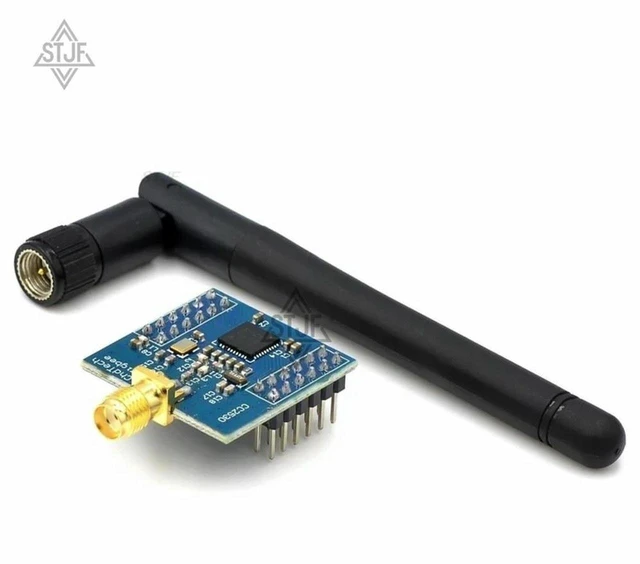 Main image of AJMRTC TI CC2530 Zigbee Module Serial Port Development Board, CC2530 Wireless Core Board 2.4GHz ZigBee Transceiver Module, UART Interface Zigbee Core Board for IoT Smart Home Wireless Project Developm