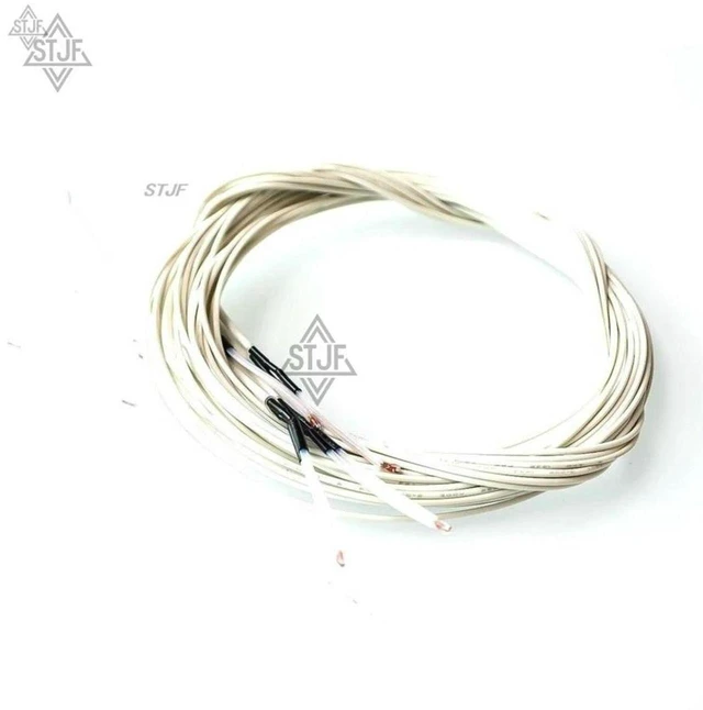 Main image of AJMRTC 100K Ohm NTC 3950 Thermistor with Cable, 3D Printer Temperature Sensor Probe, NTC Thermistor for Reprap Mendel Hotend Extruder Temperature Measurement Replacement
