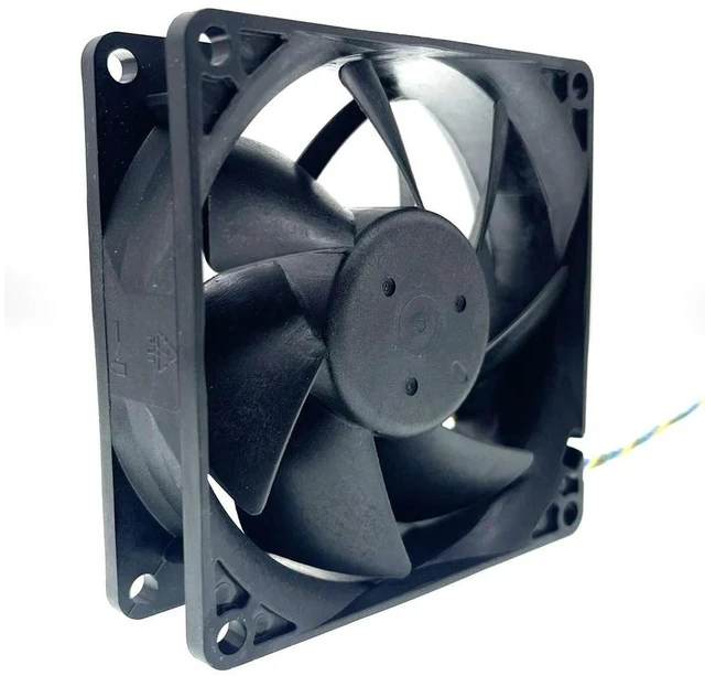 Alt view image 3 of 3 - AJMRTC AFB0812SH 8025 80x80x25mm 4Pin PWM Cooling Fan, DC12V 4500RPM High CFM High Speed Case CPU Cooler, Replacement Fan for Delta AFB0812SH 00XD158 Computer Chassis Heat Dissipation