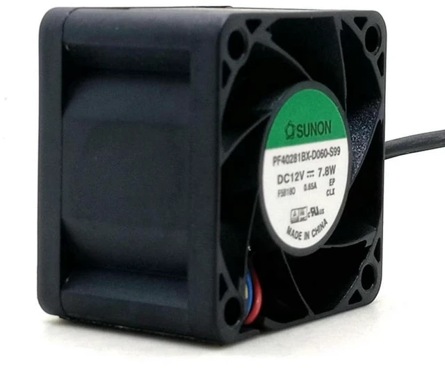 Main image of AJMRTC PF40281BX-D060-S99 High Speed PWM Cooling Fan, 4028 40x40x28mm 4cm DC 12V Fan, 17600RPM 24.9CFM Replacement Fan for PC Chassis, Power Supply, Industrial Equipment Heat Dissipation