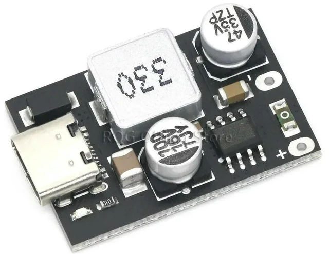Alt view image 3 of 3 - AJMRTC Type-C 20W PPS Quick Charging Module, PD3.0 QC3.0 SCP Fast Charger Board, Overvoltage Over-Temperature Short Circuit Protection DIY Charging Circuit Board for Power Bank, Electronic DIY Project
