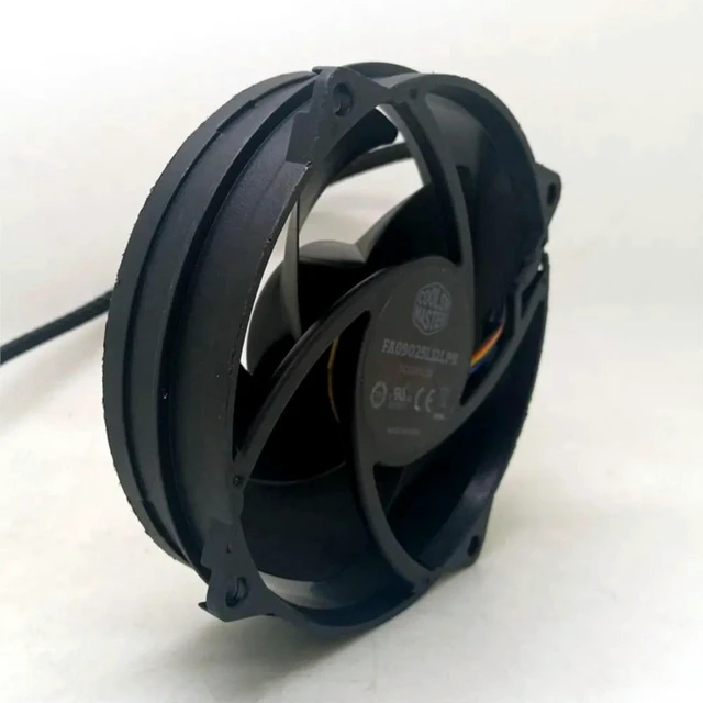 Alt view image 3 of 3 - AJMRTC FA09025L12LPB 9225 Silent CPU Cooling Fan, 92x92x25mm 9CM Mute DC 12V Brushless Fan, Quiet Replacement Fan for PC CPU Heatsink, Desktop Computer Cabinet Chassis Heat Dissipation