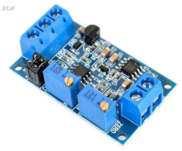 Alt view image 2 of 3 - AJMRTC Current to Voltage Converter Module, 0-20mA 4-20mA to 0-3.3V 0-5V 0-10V Signal Transmitter, Analog Current Signal Conversion Board for Industrial PLC Sensor Signal Acquisition and Circuit Detec