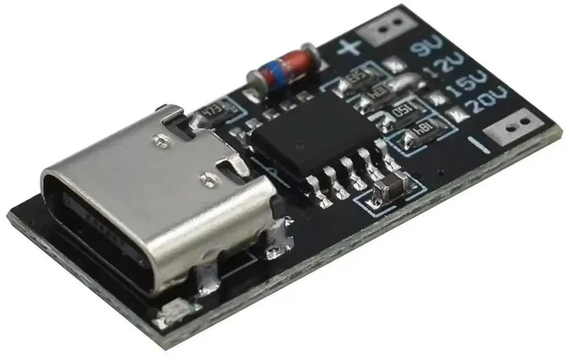 Alt view image 3 of 3 - AJMRTC Type-C PD QC AFC Decoy Board, PD3.0 PD2.0 PPS QC4+ FCP AFC USB Boost Trigger Polling Detector Module, Fast Charging Voltage Trigger Tester for Power Supply and DIY Electronic Projects