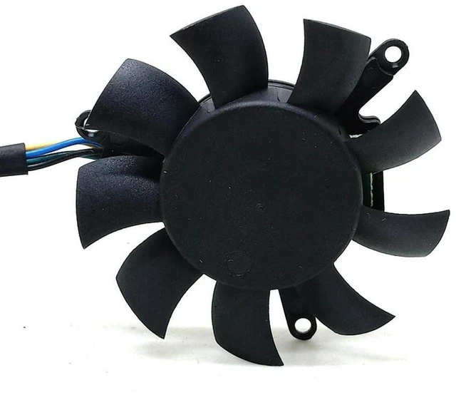 Alt view image 3 of 3 - AJMRTC 45mm Graphics Video Card Cooling Fan Replacement for MAGIC MGT5012XR-W10, DC 12V 4-Wire PWM Hydraulic Bearing Fan, GPU Cooler Fan for Graphics Card Heat Dissipation