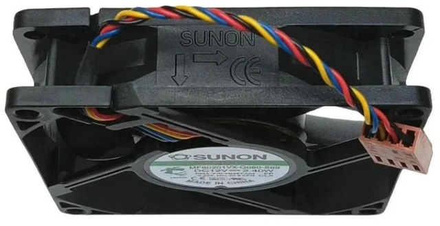 Alt view image 2 of 3 - AJMRTC 8020 8CM PWM Cooling Fan Replacement for 7G45T-A02 MF80201VX-Q060-S99, DC 12V 0.20A High Performance Silent Axial Fan for Computer Case and Electronic Equipment Heat Dissipation