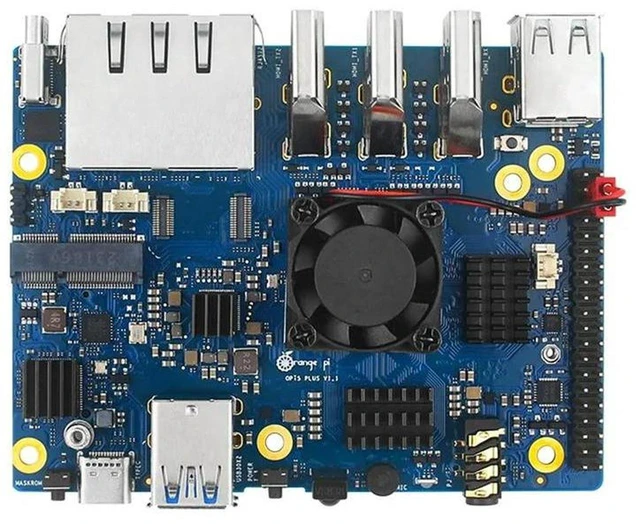 Main image of AJMRTC Cooling Fan Kit for Orange Pi 5 Plus, Active Heat Dissipation Cooler with Thermal Pads, Orange Pi 5 Plus Single Board Computer Accessories for Efficient Heat Removal