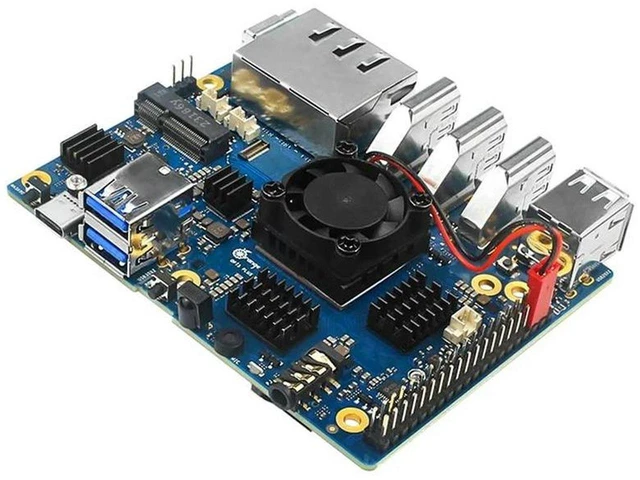 Alt view image 2 of 3 - AJMRTC Cooling Fan Kit for Orange Pi 5 Plus, Active Heat Dissipation Cooler with Thermal Pads, Orange Pi 5 Plus Single Board Computer Accessories for Efficient Heat Removal
