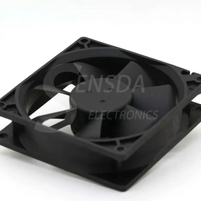 Alt view image 2 of 3 - AJMRTC AFB0948HH 9225 Cooling Fan, 92mm 92x92x25mm DC48V 0.14A Dual Ball Bearing 3-Wire Axial Brushless Fan, Replacement High Airflow Cooler for Server, Industrial Power Supply & Network Equipment