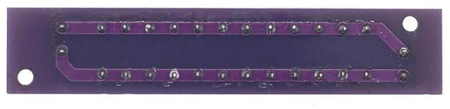Alt view image 2 of 3 - AJMRTC 1 Unit Double-Layer Power Distribution Board, 2 Inputs 2×13 Outputs PCB007 DC AC Voltage Power Distributor Module, Multi-Way Power Supply Splitter for Model Railway Trains Layout Power Distribu