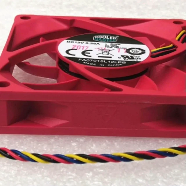 Alt view image 2 of 3 - AJMRTC 1Pcs 7015 70mm PWM CPU Cooling Fan Replacement for FA07015L12LPB, 70×70×15mm 7CM DC12V 0.25A 4-Pin PWM Speed Control Axial Fan, Computer PC Case & CPU Heatsink Cooler