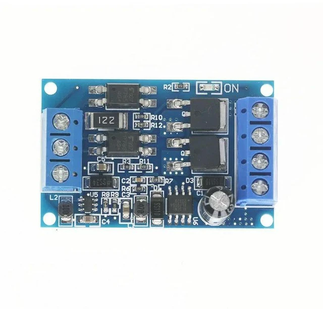 Alt view image 2 of 3 - AJMRTC 600W High Power MOS Tube FET Trigger Drive Module, PWM Controlled High / Low Level Trigger Switch, DC 4V-60V Wide Voltage 5V 12V 24V Electronic Switch for Motor, LED and Industrial Load Control