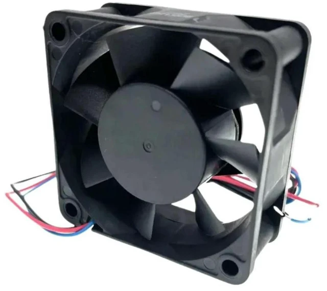 Alt view image 2 of 3 - AJMRTC FD126025EB 60mm Cooling Fan 60x60x25mm DC12V 5400RPM Dual Ball Bearing 3-Wire RD Alarm Server Fan, High Speed Mute Chassis Cooler Replacement for Industrial Cabinet PC Heat Dissipation