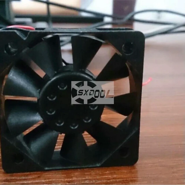Alt view image 2 of 3 - AJMRTC 2106KL-04W-B50 50mm Cooling Fan 50x50x15mm DC12V 0.18A Dual Ball Bearing 2-Wire Axial Fan, 5cm Replacement Cooler for PC, Electronics and Heatsink Heat Dissipation