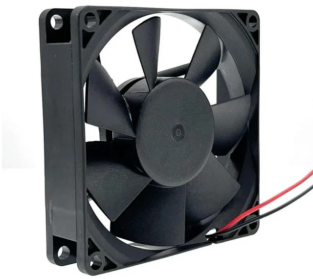 Alt view image 2 of 3 - AJMRTC 80mm 8cm PC Case Cooling Fan ME80202V1-000C-A99, 8020 80X80X20mm DC24V Axial Fan, 3400RPM High Speed Brushless Replacement Fan for PC Chassis, Inverter & Industrial Equipment Cooling