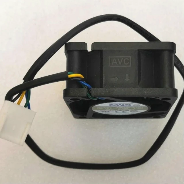 Alt view image 2 of 3 - AJMRTC 4020 40mm 4CM PWM Cooling Fan for AVC DS04020B12U, 40X40X20mm DC12V 0.25A Axial Fan, Strong Airflow Replacement Cooler for Jetson Nano, Small Embedded Device Heat Dissipation