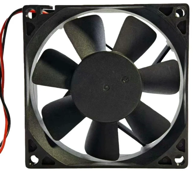 Alt view image 3 of 3 - AJMRTC 80mm 8025 Cooling Fan Replacement for ADDA AD0824UX-A71GL, DC 24V 6000RPM High Speed Ball Bearing Fan, for Inverter Industrial Control Cabinet Heat Dissipation