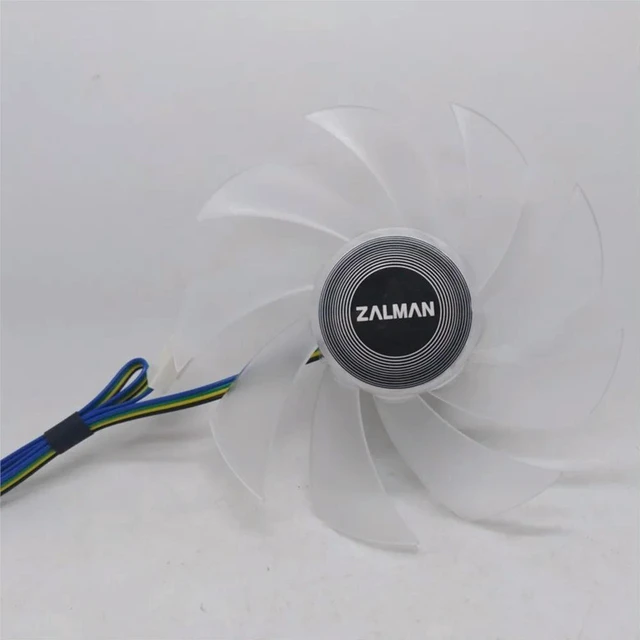 Alt view image 3 of 3 - AJMRTC 12V 0.4A PWM Computer Radiator Blower Cooling Fan Replacement for Z9XL-PWM ZE1225BSM, PC Case CPU Processor Brushless Cooling Fan for Heat Dissipation