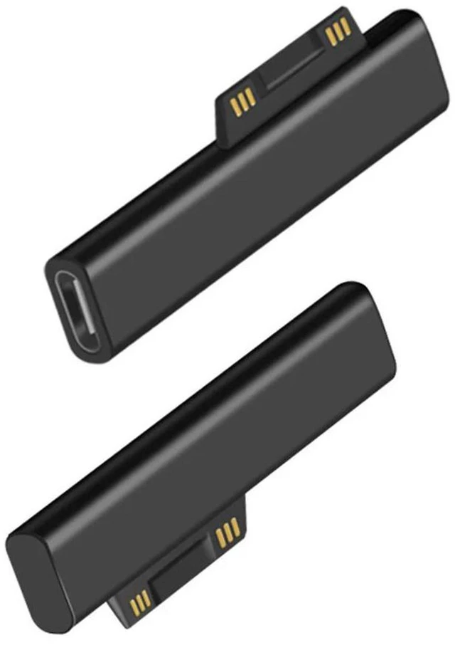 Alt view image 3 of 3 - AJMRTC USB Type-C PD Fast Charging Adapter Converter, Type-C Female to Surface Connect Plug for Surface Pro 3 4 5 6, Surface Go & Surface Book Laptop Charging