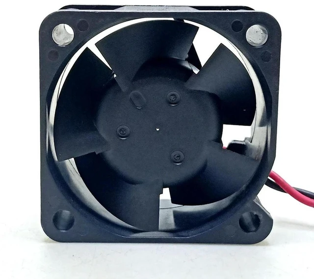 Alt view image 2 of 3 - AJMRTC EFB0412HD 4020 Server Cooling Fan, 40x40x20mm 4CM DC12V Dual Ball Bearing Axial Fan, Replacement Fan for 1U Server, North-South Bridge and Industrial Equipment Cooling
