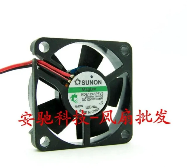 Alt view image 3 of 3 - AJMRTC 45mm 4.5cm 4510 Maglev Cooling Fan, Replacement for KDE1245PFV2, DC 12V 0.8W Mini Maglev Bearing Fan for Small Electronic Equipment Heat Dissipation