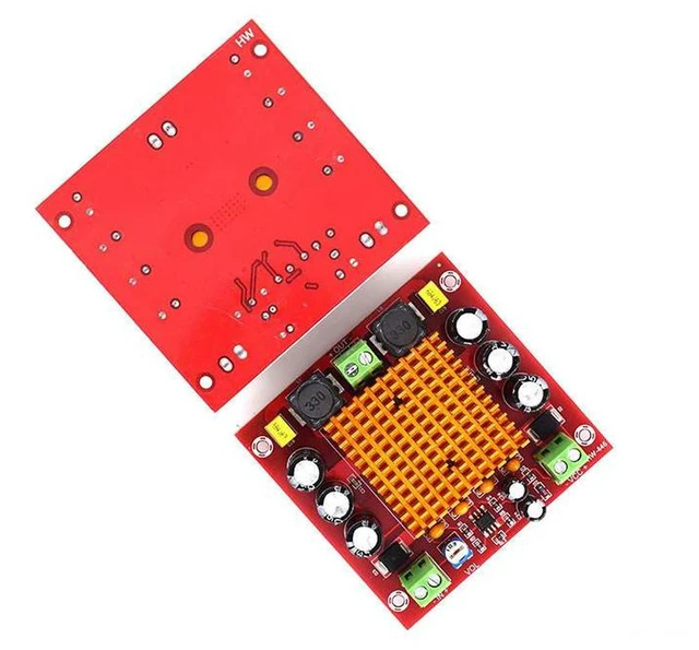 Alt view image 2 of 3 - AJMRTC TPA3116DA TPA3116 Mono Digital Audio Amplifier Board XH-M544, 150W D2 Single Channel Power Amp Module, DC 12V-24V Input for Speaker DIY Audio System