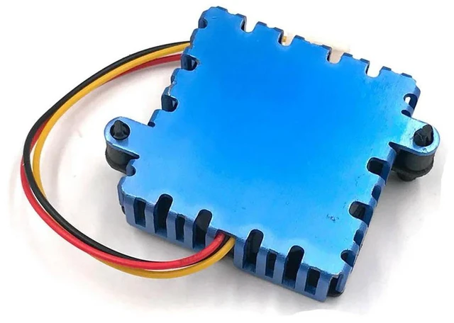Alt view image 2 of 3 - AJMRTC Replacement Cooling Fan for 124010VM-8 DC12V 0.9W, Graphics Video Card Cooler Fan Compatible with Radware AD2016, 12V Low Power Fan for Video Card Heat Dissipation