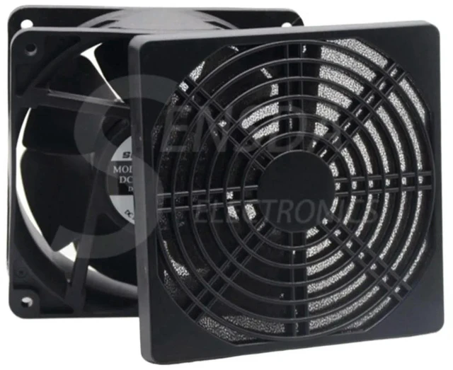 Alt view image 3 of 3 - AJMRTC 2Pcs 120mm PC Case Fan Dust Filter, 12cm Mesh Dustproof Screen Cover for Computer Cooling Fan, Prevent Dust Ingress, Easy to Clean & Install