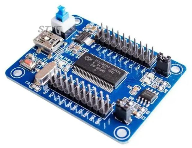 Alt view image 3 of 3 - AJMRTC EZ-USB FX2LP CY7C68013A USB Logic Analyzer Core Board, High Speed USB Development Module with Source Code, for Electronic Debugging, Signal Capture and DIY Experiment