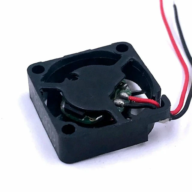 Alt view image 3 of 3 - AJMRTC MF15B-05 Micro Cooling Fan, 1505 15x15x5mm 1.5cm Mini DC Fan, DC5V 0.06A 2 Wire Low Noise Fan for Mini Server, Router, Small Electronic Equipment