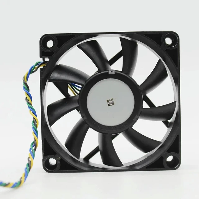 Alt view image 3 of 3 - AJMRTC Replacement Cooling Fan for 2806KL-04W-B56, 7015 70x70x15mm 70mm 7CM DC12V 0.28A 4-Wire PWM CPU Cooling Fan for Desktop PC, Server Chassis