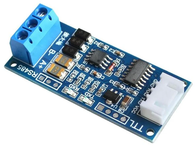 Alt view image 2 of 3 - AJMRTC TTL to RS485 Converter Module, 3.3V /5.0V Hardware Automatic Control Transceiver Module, UART TTL to RS485 Adapter for AVR, Arduino, ESP32, Industrial Serial Communication