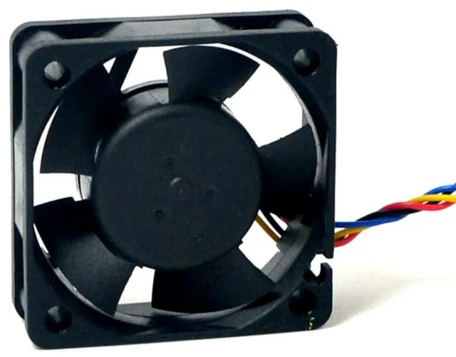 Alt view image 2 of 3 - AJMRTC 2Pcs 40mm Axial Cooling Fan, ASB0412LC 40X40X15mm 4CM DC12V 0.06A 4-Wire PWM Fan Replacement for Delta, High Speed PWM Control Case Fan for Small Chassis, Server, Embedded Equipment Heat Dissip