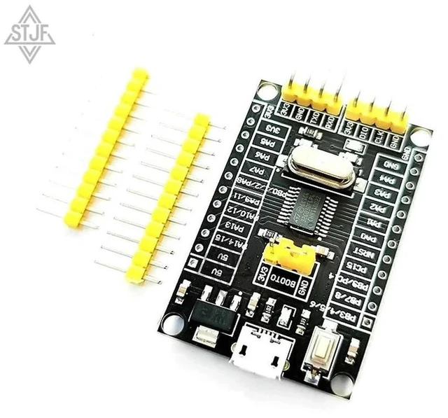 Alt view image 2 of 3 - AJMRTC STM32G030F6P6 Development Board, STM32G030 Minimum System Board, ARM Cortex-M0+ Core Evaluation Learning Board, 32KB Flash 8KB RAM 64MHz MCU Core Board for Embedded Programming, IoT Experiment,