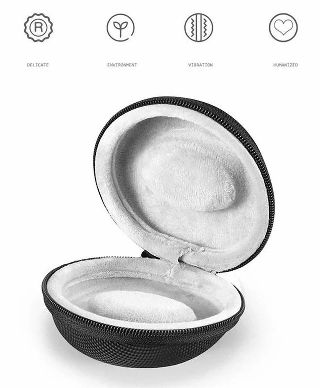 Alt view image 3 of 3 - AJMRTC 6 Slots Watch Travel Case, Hard EVA Watch Carrying Storage Box, Shockproof Wristwatch Protective Holder Jewelry Organizer Case for Men Women Wristwatches, Portable Watch Display Box for Travel